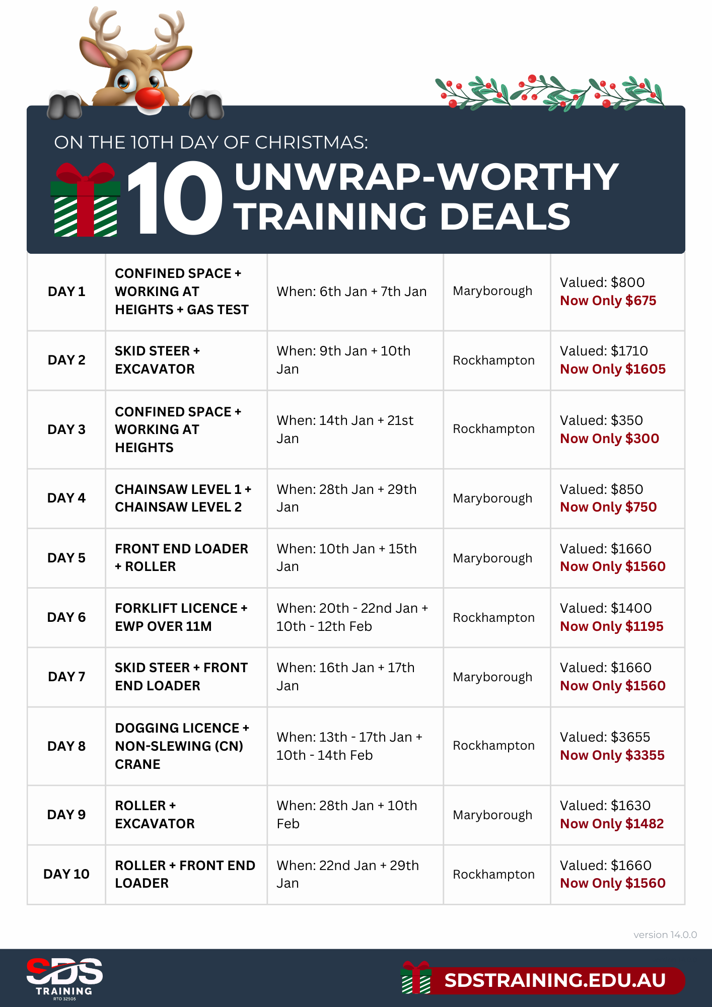 12 Days of Christmas Specials Countdown list New Day 10 v14.0.0 (3)