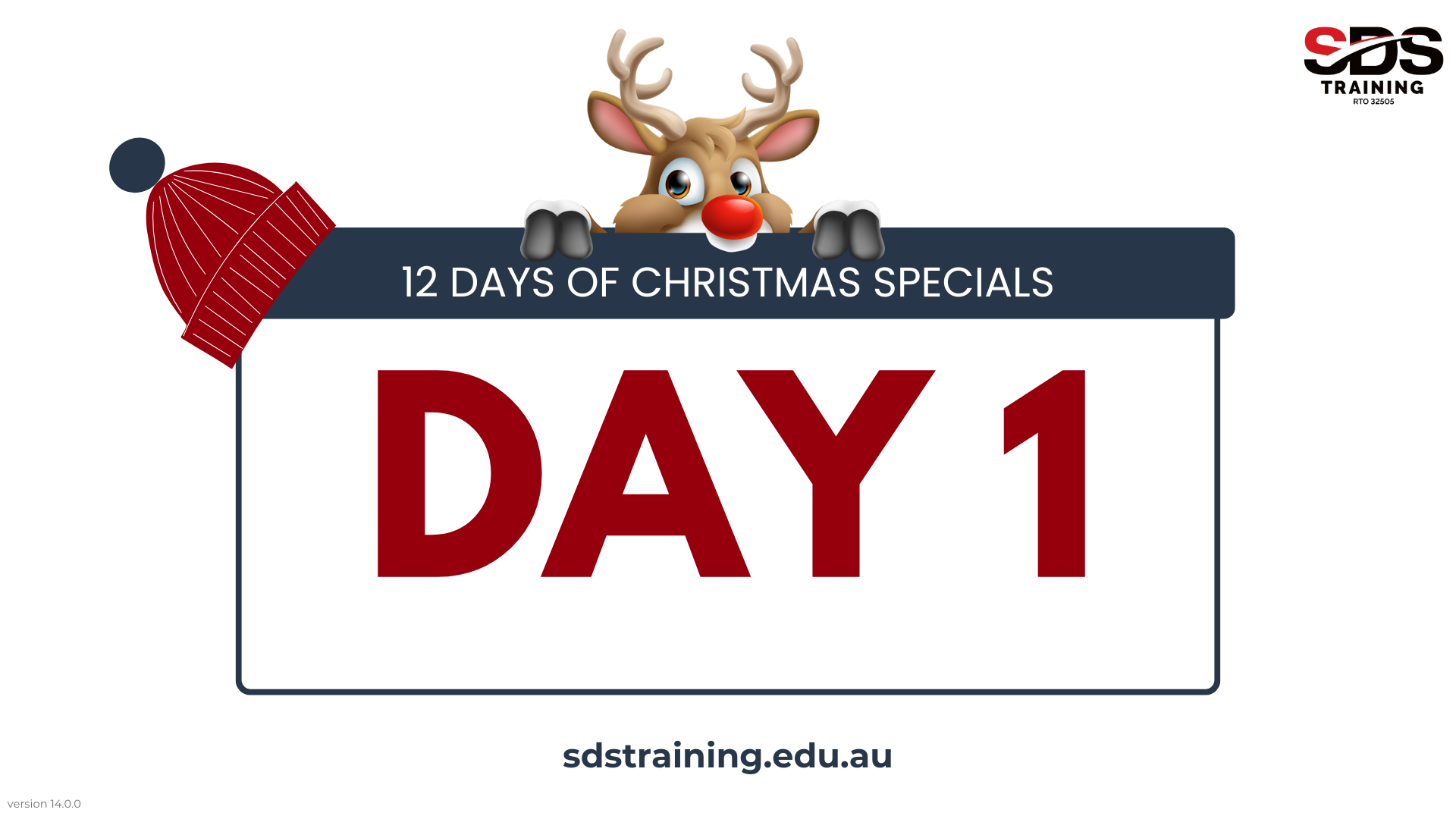 DAY 1 12 Days of Christmas Specials sdstraining.edu.au (1)