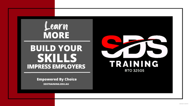 SDS Training
