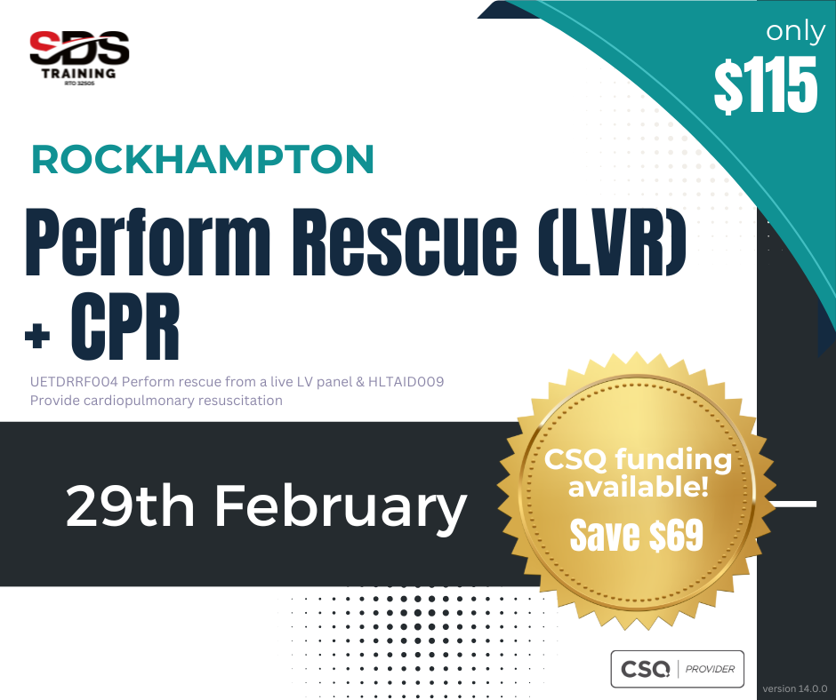 Perform Rescue (LVR) + CPR 