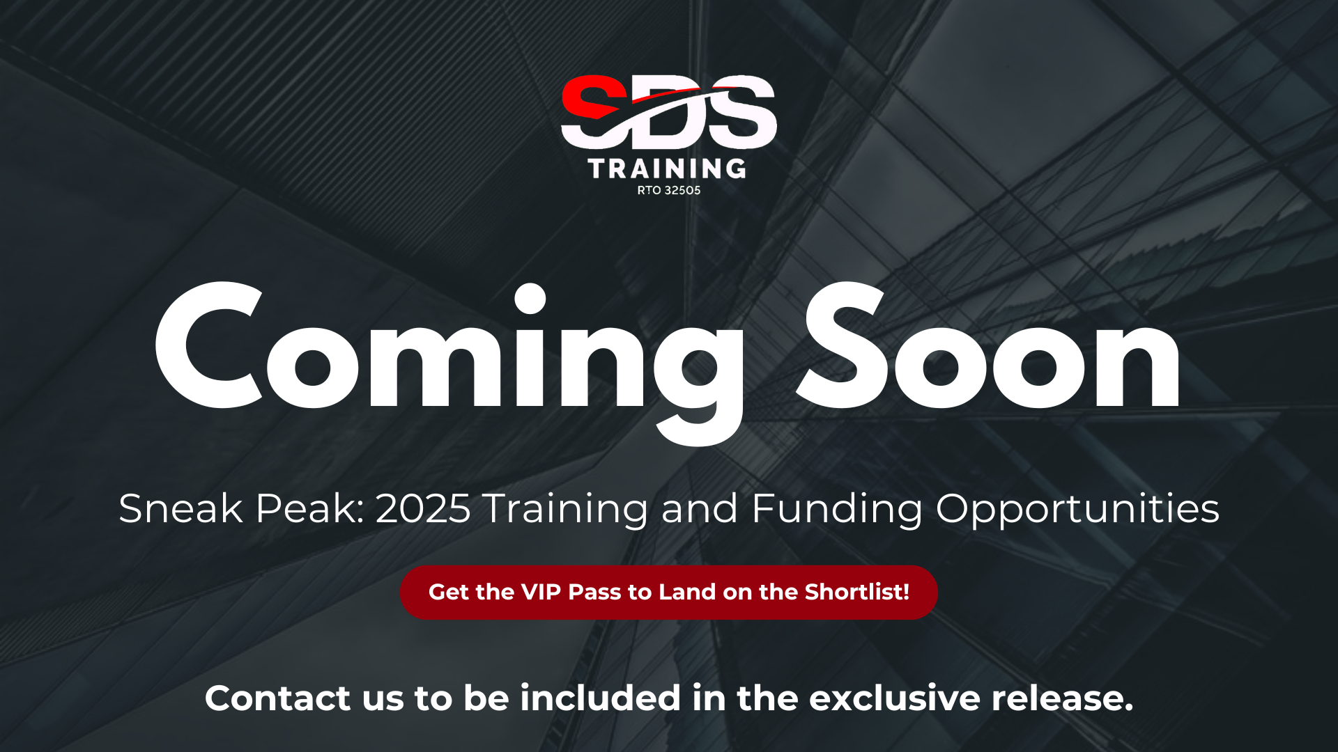 Sneak Peak 2025 Training and Funding Opportunities