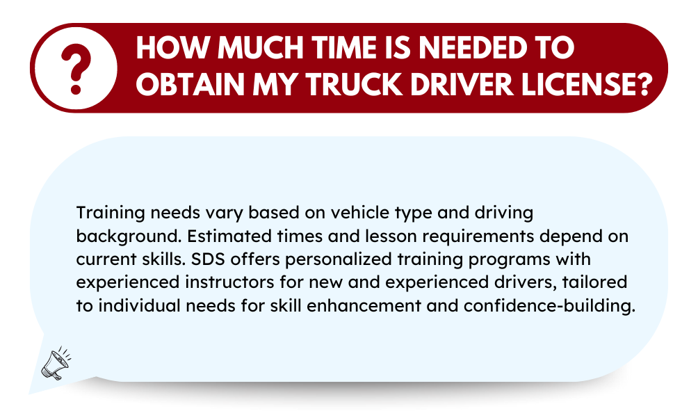 Who usually signs up for SDS Truck Driver Training (2)