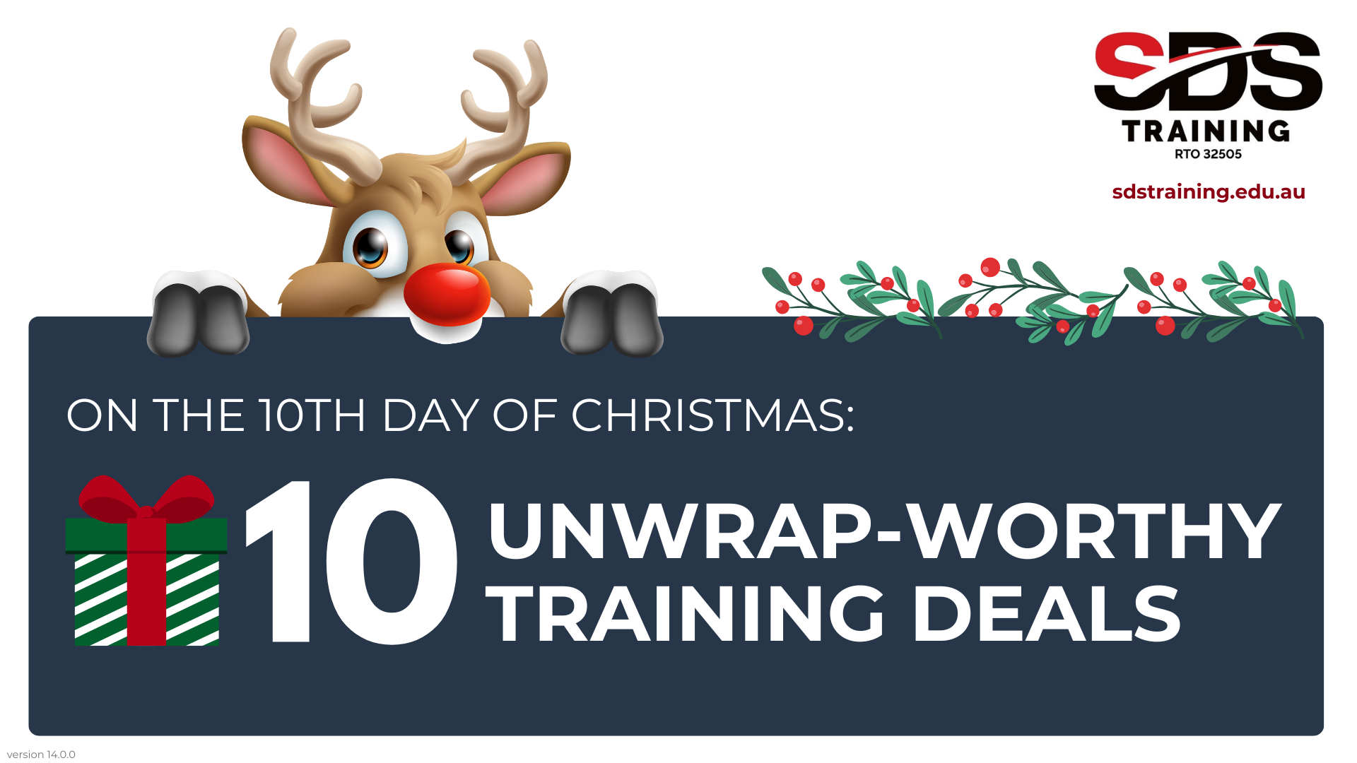 On the 10th Day of Christmas: 10 Unwrap-Worthy Training Deals to Elevate Your Career!