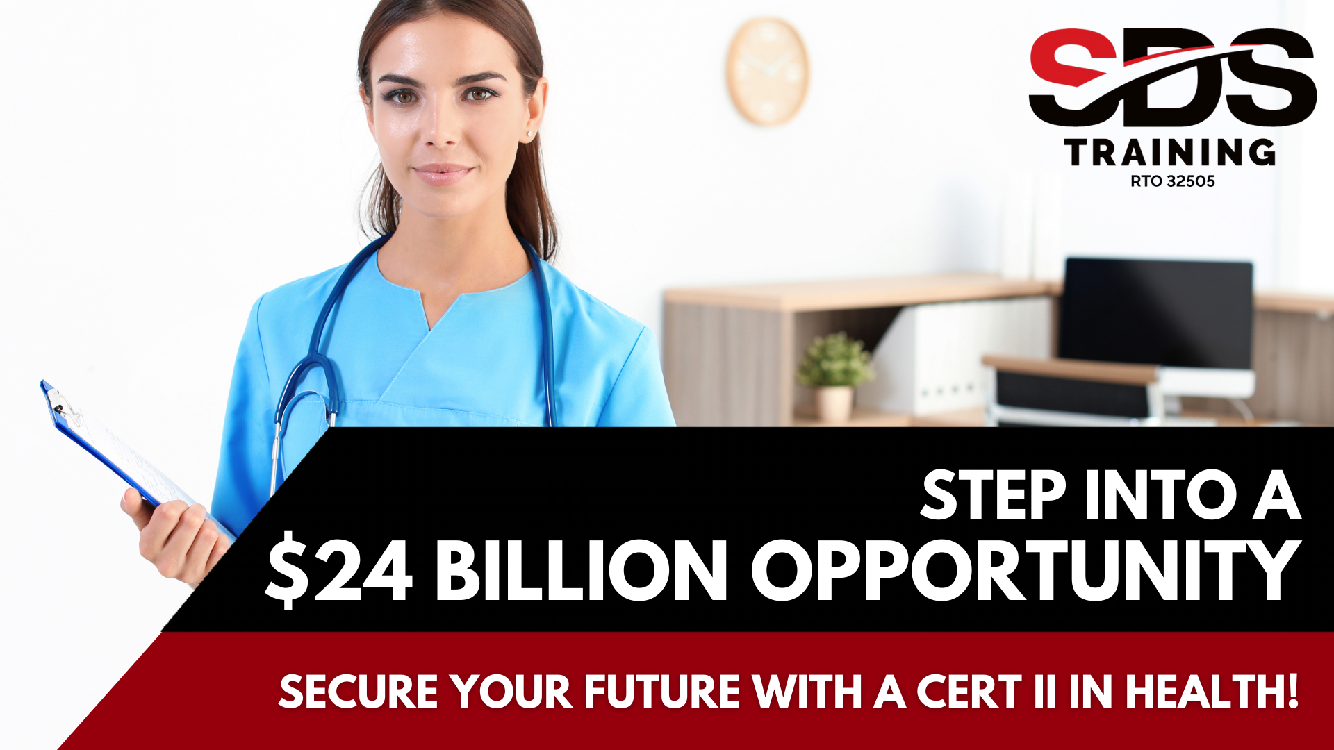Step into a $24 Billion Opportunity: Secure your future with a Cert II in Health