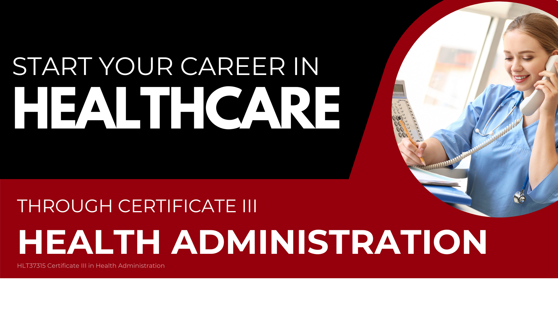 Start Your Healthcare Career for only $130 – 100% Online, backed by Certificate 3 Guarantee!